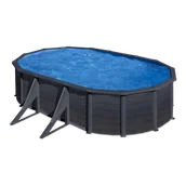 Baseny ogrodowe - Basen ogrodowy stalowy Kea 500x300cm GRE - miniaturka - grafika 1