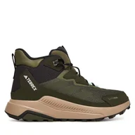 Buty trekkingowe damskie - Trekkingi adidas Terrex Anylander CLIMAWARM+ JQ9951 Khaki - miniaturka - grafika 1
