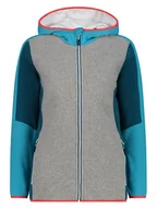 Kurtki i kamizelki sportowe damskie - CMP Kurtka funkcyjna w kolorze niebiesko-szarym - miniaturka - grafika 1