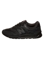 Trampki męskie - New Balance Skórzane sneakersy "997" w kolorze czarnym - miniaturka - grafika 1