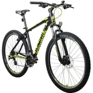 Rowery - Indiana Rower górski MTB X-Pulser 2.7 M18 27.5 cala męski Czarno-żółty - miniaturka - grafika 1