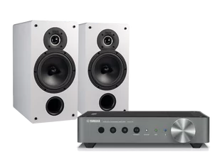 Yamaha WXA-50 (czarny) + TESI 261 (biały) - Zestawy stereo - miniaturka - grafika 1