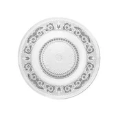 Talerze - Talerz szklany ROZALIA 25,5 cm - miniaturka - grafika 1