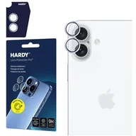 Pozostałe akcesoria do telefonów - Szkło hartowane na obiektyw 3MK Hardy Lens Protection Pro do Apple iPhone 16/16 Plus Srebrny - miniaturka - grafika 1