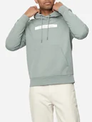 Bluzy męskie - Bluza męska z kapturem kangurka Calvin Klein K10K113090-PFF XL Szara (8720109940671). Bluzy z kapturem męskie - miniaturka - grafika 1