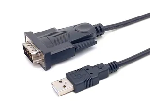 Equip 133391 kabel równoległy Czarny 1,5 m USB Typu-A DB-9 - Kable komputerowe i do monitorów - miniaturka - grafika 1