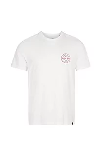 Koszulki męskie - O'Neill Męski T-shirt z krótkimi rękawami, podkoszulek (3 sztuki), 11010 śnieżnobiały, XXL-3XL - grafika 1