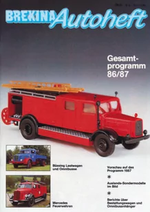 BREKINA-Autoheft 1986/1987 Brekina 12020 - Kolekcjonerskie modele pojazdów - miniaturka - grafika 1
