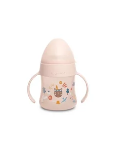 Suavinex Pierwszy kubek 150 ml różowy forest - Kubki dla dzieci - miniaturka - grafika 1