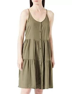 ONLY Damska sukienka Onlyana Life Fr Strap Button Dress PTM letnia sukienka, Kalamata, XL - Sukienki - miniaturka - grafika 1