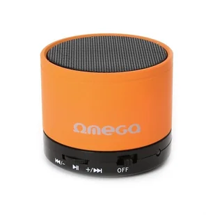 Omega Speaker / Głośnik Og47O Alu Bluetooth V3.0 Orange [42645] - Głośniki przenośne - miniaturka - grafika 1