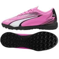 Piłka nożna - Buty Puma Ultra Play Tt M 107765 01 różowe - miniaturka - grafika 1
