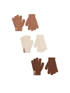 Rękawiczki dla dzieci - Beverly Hills Polo Club Rękawiczki CEO-ACCCS-BHPC-03(3-PACK) Brązowy - miniaturka - grafika 1