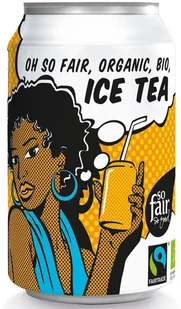 Oxfam Fair Trade  ICE TEA BIO 330 ml (PUSZKA) - Zdrowa żywność - miniaturka - grafika 2