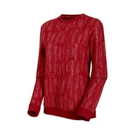 Bluzy męskie - Mammut Unisex Midlayer sweter, czerwony, xl - miniaturka - grafika 1