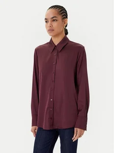 Guess Koszula A114 Bordowy Regular Fit - Koszule damskie - miniaturka - grafika 1