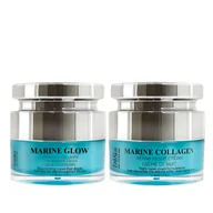 Zestawy kosmetyków damskich - ErthSkin London Zestaw Marine Radiance Duo Kremy na noc 1 ct Damski - miniaturka - grafika 1