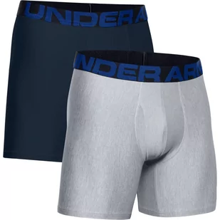 Bokserki męskie Under Armour Tech 6in 2 Pack - Bielizna sportowa męska - miniaturka - grafika 3
