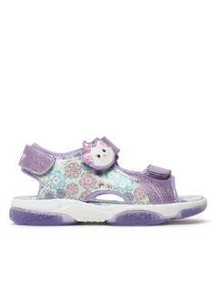 Disney Sandały SS23-138DCLS Fioletowy - Buty dla dziewczynek - miniaturka - grafika 1