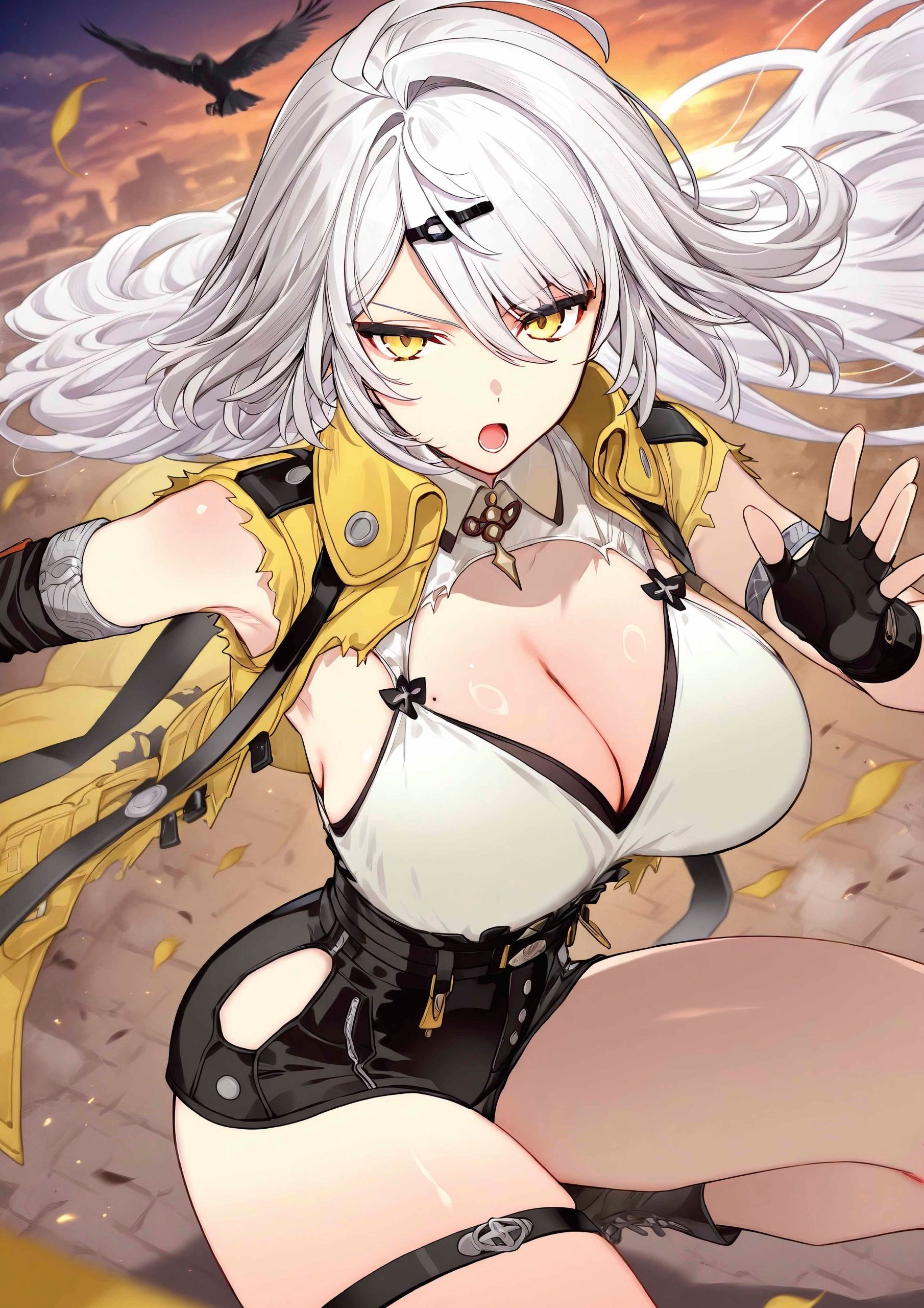 Plakat A3 Zenless Zone Zero Zzz Anime Gra Yixuan