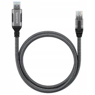 Pozostałe akcesoria sieciowe - Adapter Gigabit Zewnętrzna Karta sieciowa USB-A 3.0 RJ45 1m 1Gbps Ethernet - miniaturka - grafika 1