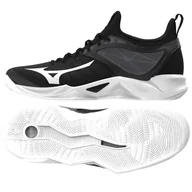 Siatkówka - Buty do siatkówki Mizuno Wave Dimension M V1GA224001 czarne czarne - miniaturka - grafika 1