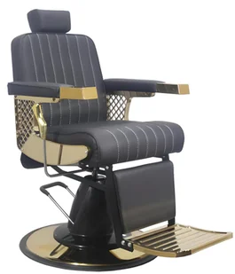 Fotel fryzjerski barberski hydrauliczny do salonu fryzjerskiego barber shop Barberking w 24H - Fotele fryzjerskie - miniaturka - grafika 1
