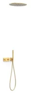 Zestawy prysznicowe - Zestaw podtynkowy TRES B-system 24-K Matowe Złoto 30735206OM - miniaturka - grafika 1