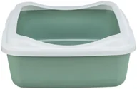 Kuwety dla kotów - Trixie Classic biało-zielona M0607502 - miniaturka - grafika 1