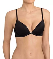 Biustonosze - Triumph Damski biustonosz push-up Essentials WHU, Czarny 04, 70D - miniaturka - grafika 1