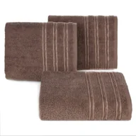 Ręczniki - Ręcznik Jonas 50x90 cm brązowy bawełna frotte 480 g/m² - miniaturka - grafika 1