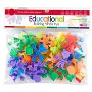 Zabawki konstrukcyjne - Askato Klocki puzzle 34 elementy - miniaturka - grafika 1