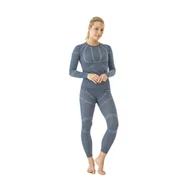 Bielizna sportowa damska - Zestaw bielizny damskiej z wełny merino Viking Lan Pro Lady Set dark grey - M - miniaturka - grafika 1