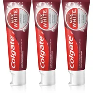 Pasty do zębów - Colgate Palmolive Wybielająca pasta do zębów MaxWhite Luminous 3 x 75 ml - miniaturka - grafika 1