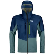 Kurtki męskie - Męska kurtka softshellowa Ortovox Mesola Jacket M Rozmiar: XL / Kolor: niebieski - miniaturka - grafika 1