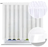 Firany - Firana prosta z Lamówką 110x200 Firany do kuchni - miniaturka - grafika 1