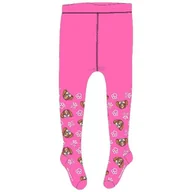 Rajstopy dziecięce - Bawełniane rajstopki ze Skye dla dziewczynki licencja Psi Patrol różowe - miniaturka - grafika 1