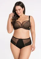 Majtki damskie - Gorsenia Figi Gisel K880 Czarny XXL - miniaturka - grafika 1