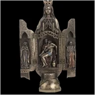 Dewocjonalia - POLIPTYK - MARIA DZIEWICA VERONESE WU75630A4 - miniaturka - grafika 1