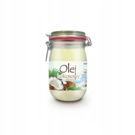 Zdrowa żywność - Olej kokosowy czysty 900 ml opakowanie premium - miniaturka - grafika 1