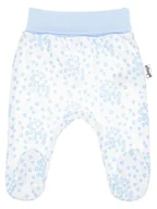 Śpiochy dla niemowląt - Niemowlęce dziewczęce półśpiochy w kwiatki Nicol,r.56 - miniaturka - grafika 1