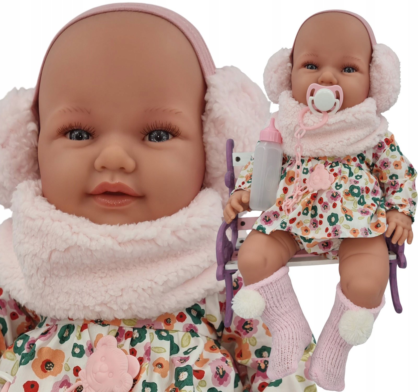 Hiszpańska Lalka Manolo Miękka 47 cm 522