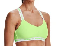 Biustonosze - Under Armour Stanik Biustonosz Sportowy Crossback Low HeatGear 1361033162 SM - miniaturka - grafika 1
