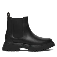 Botki damskie - Sztyblety Timberland Valley Chelsea TB0A42BXW021 Czarny - miniaturka - grafika 1