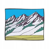 Pasmanteria - Naprasowanka Góry Termo Naklejeka Na Odzież 1 - miniaturka - grafika 1