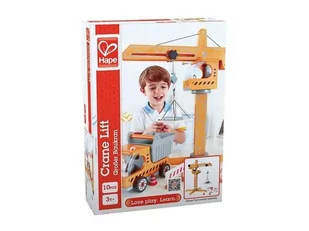 Hape Żuraw dla dzieci - Samochody i pojazdy dla dzieci - miniaturka - grafika 2
