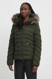 Superdry kurtka damska kolor zielony zimowa W5011754A-1KM - Kurtki damskie - miniaturka - grafika 1