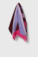 Apaszki i szaliki damskie - Missoni chusta damska kolor fioletowy wzorzysta - miniaturka - grafika 1