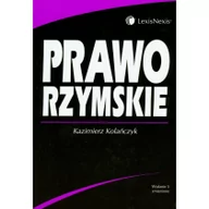 Prawo - Kolańczyk Kazimierz Prawo rzymskie - mamy na stanie, wyślemy natychmiast - miniaturka - grafika 1