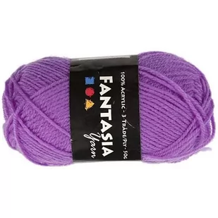 Włóczka akrylowa - fioletowa - Pasmanteria - miniaturka - grafika 1